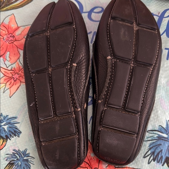 Prada woman’s Black Leather Slip-On Loafers - Picture 4 of 7